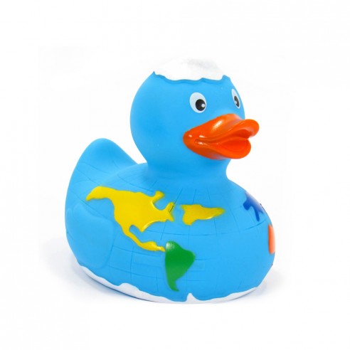 ▷ Pato de Goma Mapa Mundo ✔️ Envíos Gratis | Duck Store