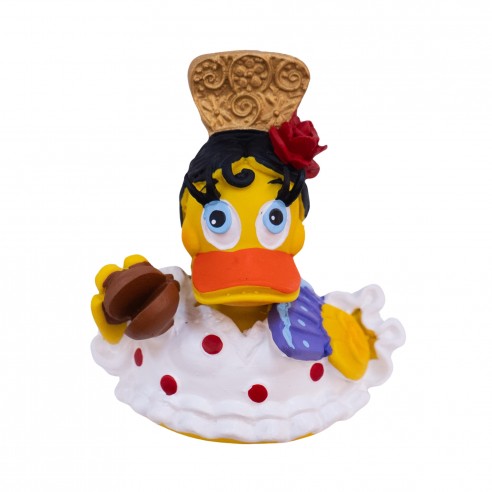 Pato de látex flamenca