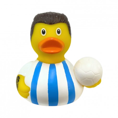 ▷ Pato de Goma Fútbol Star | Estilo y Pasión por el Deporte
